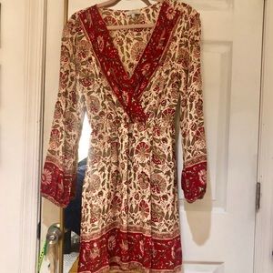 Lucky Brand long sleeve dress